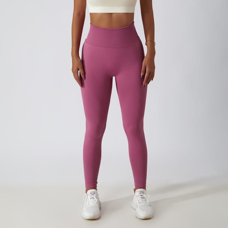 Women's Seamless High - Waist Tight - Fit Yoga Pants (6415)