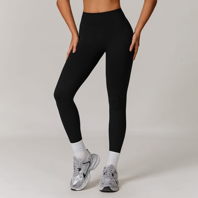 High - Waisted Butt - Lifting Fitness Pants for Women - Slim - Fit, Seamless Yoga Pants with Elasticity for Running and Exercise（7318）