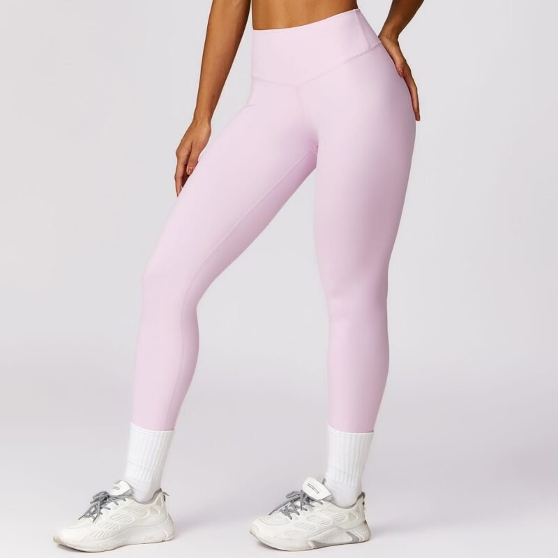 High - Waisted Butt - Lifting Quick - Dry Yoga Pants for Women - Slimming, Slim - Fit, （8455）