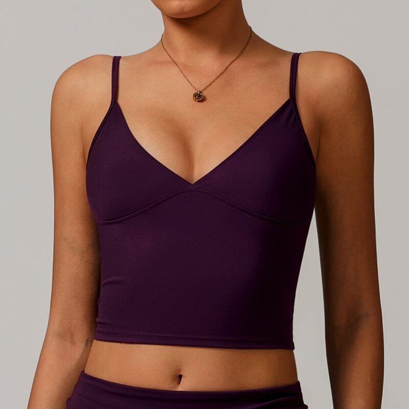 Women's Cross - Border Eco - Friendly Recycled Tight Yoga Tank: Casual Outer - Wear, Versatile for Running & Fitness 8998