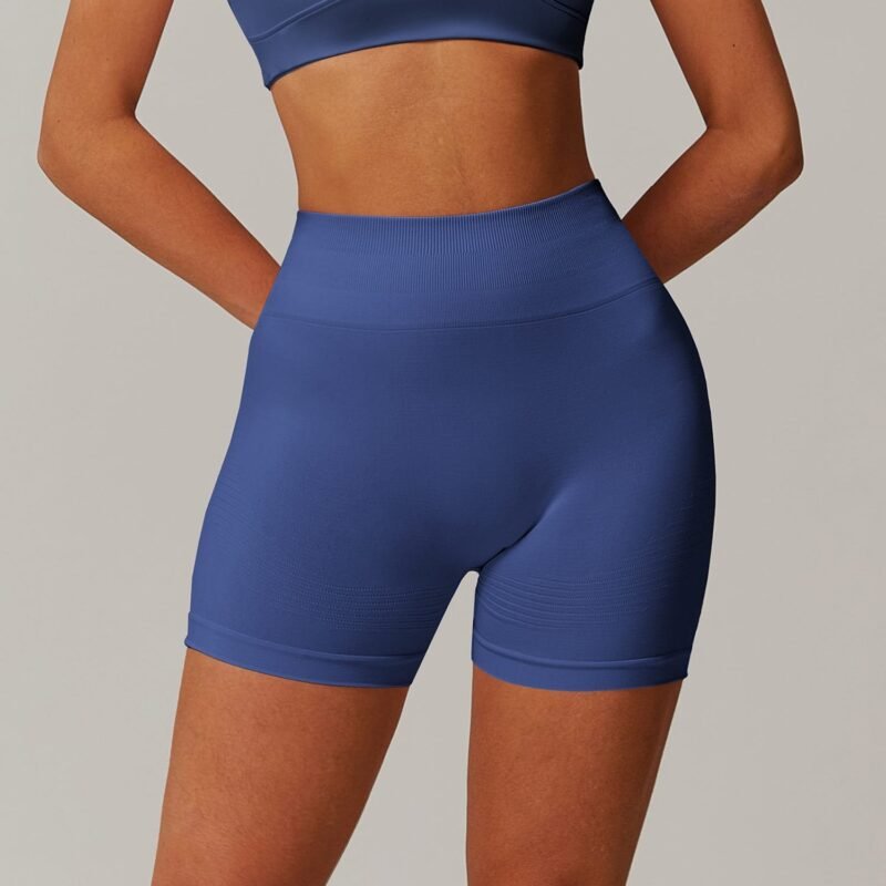 Seamless High - Waisted Yoga Shorts for Women （7725）