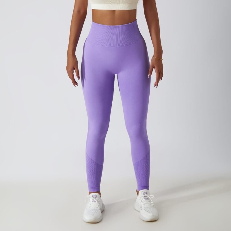 Women's Seamless High - Waist Tight - Fit Yoga Pants (6415)