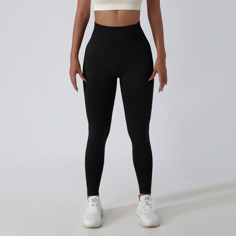 Women's Seamless High - Waist Tight - Fit Yoga Pants (6415)