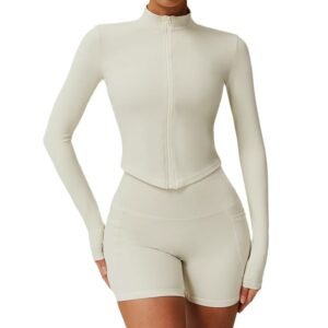 Abundant Stock! Quick - Dry Naked - Feeling Women's Fitness Jacket CCX8503