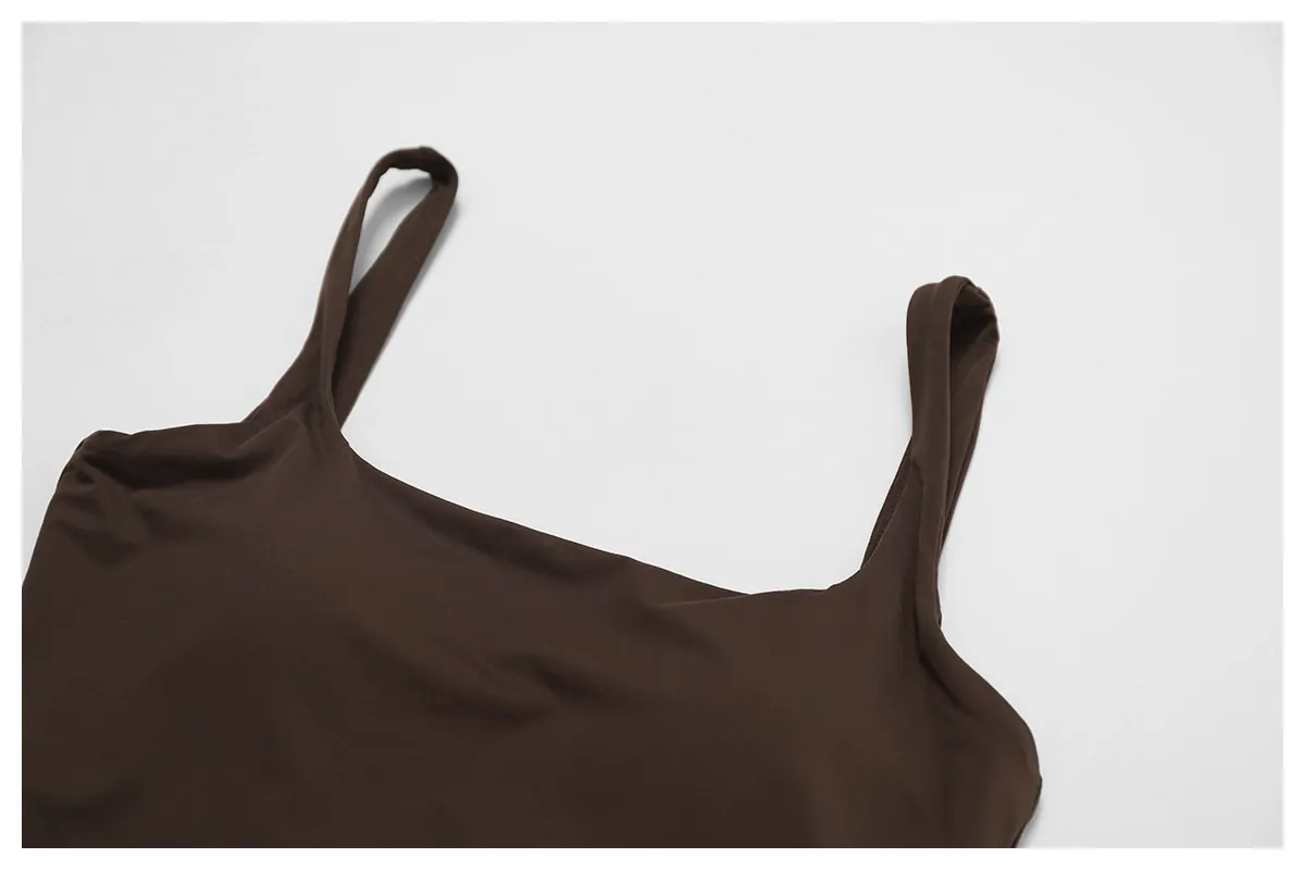 Slim Fit Racerback Tank Top for Women - Quick Dry Workout Vest Wear Alone for Yoga, Gym & Running(8933) - 图片 10