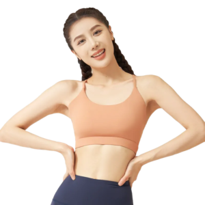 Women's Built-in Bra Halter Neck Top - All-in-One Sports Bra for Yoga & Fitness Training