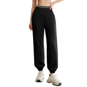 Women's Loose Fit Training Pants - Quick-Dry & Breathable Workout Trousers for Fitness