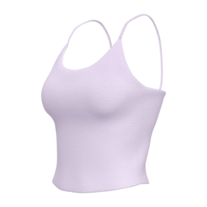 Women's Built-in Bra Fitness Tank Top - All-in-One Sports Bra with Racerback for Workouts