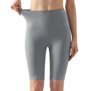 High-Waisted 5-Inch Yoga Shorts for Women - One-Size Cool-Touch Bike Shorts with Tummy Control【 DSS557】