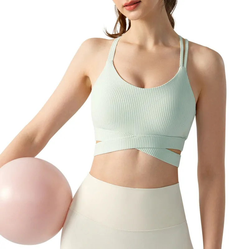 All-in-One Fitness Tank: Built-In Medium-Support Bra & Sweat-Wicking
