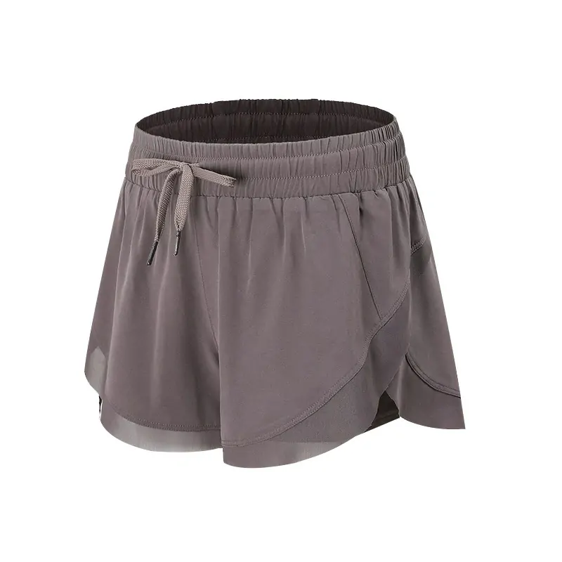 Women's 3-Inch Yoga Shorts - Loose Fit Workout Shorts with Tummy Control for Gym & Running - 图片 8