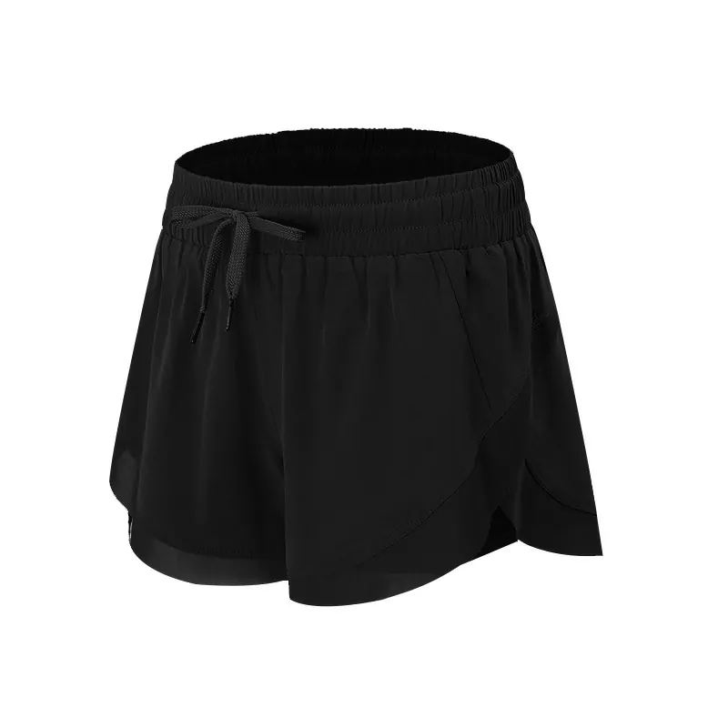 Women's 3-Inch Yoga Shorts - Loose Fit Workout Shorts with Tummy Control for Gym & Running - 图片 7