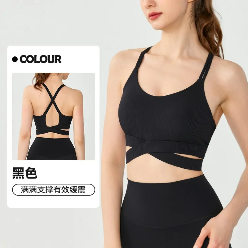 All-in-One Fitness Tank: Built-In Medium-Support Bra & Sweat-Wicking - 图片 3