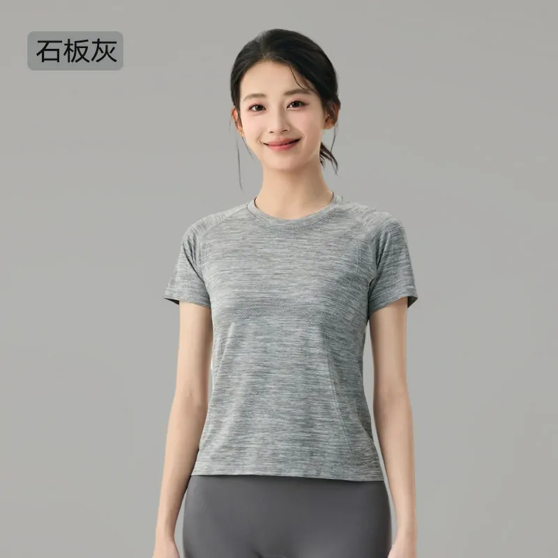 Second-Skin Crewneck Tee: Cinched & Breathable for All-Day Comfort - 图片 3