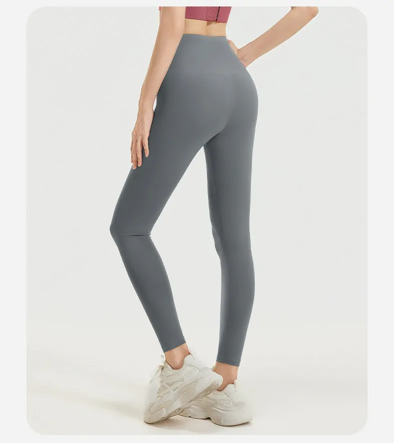 Women's High Waisted Workout Leggings - Tummy Control & Booty Lifting Fitness Yoga Pants - 图片 6
