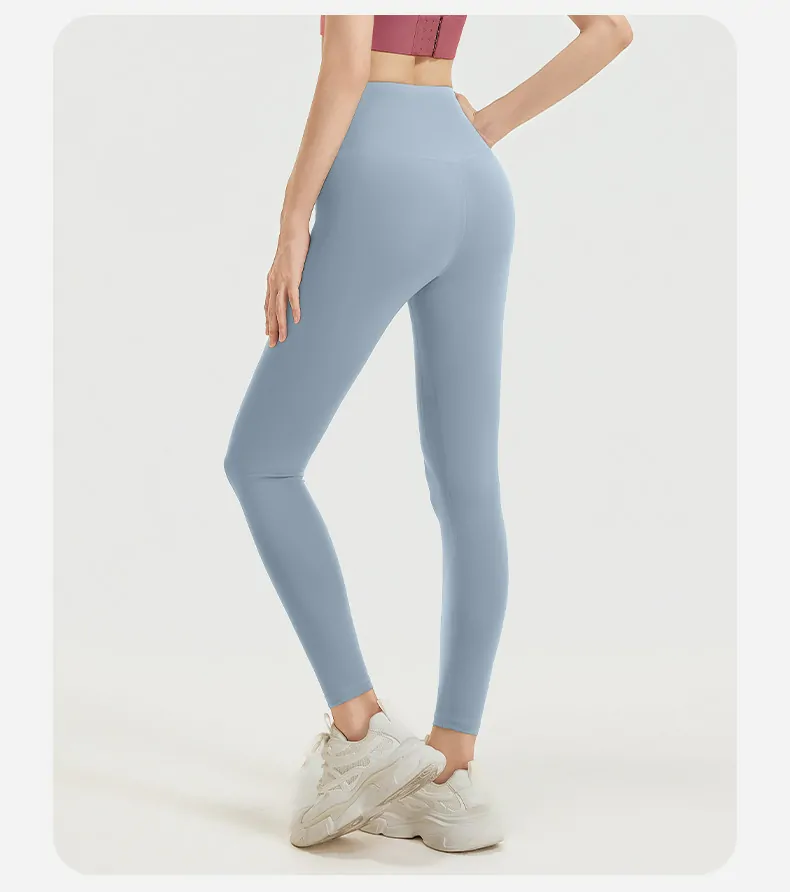 Women's High Waisted Workout Leggings - Tummy Control & Booty Lifting Fitness Yoga Pants - 图片 8
