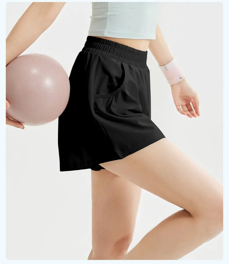 High Waisted Workout Shorts for Women - Booty Lifting Yoga Shorts with Tummy Control & No-Sheer Design - 图片 7