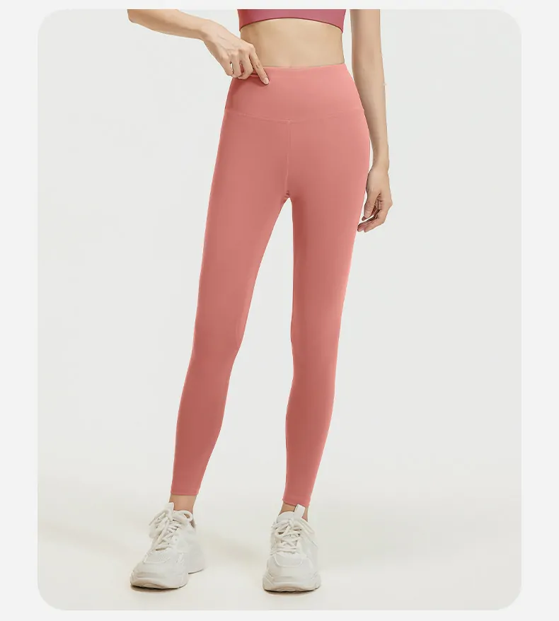 Women's High Waisted Workout Leggings - Tummy Control & Booty Lifting Fitness Yoga Pants - 图片 9