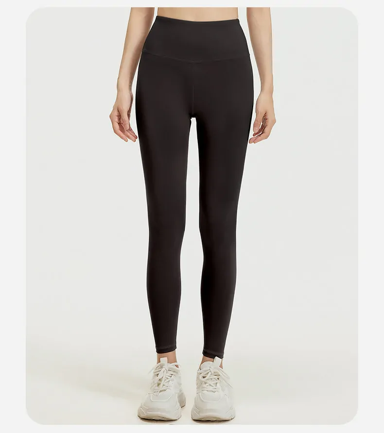 Women's High Waisted Workout Leggings - Tummy Control & Booty Lifting Fitness Yoga Pants - 图片 10