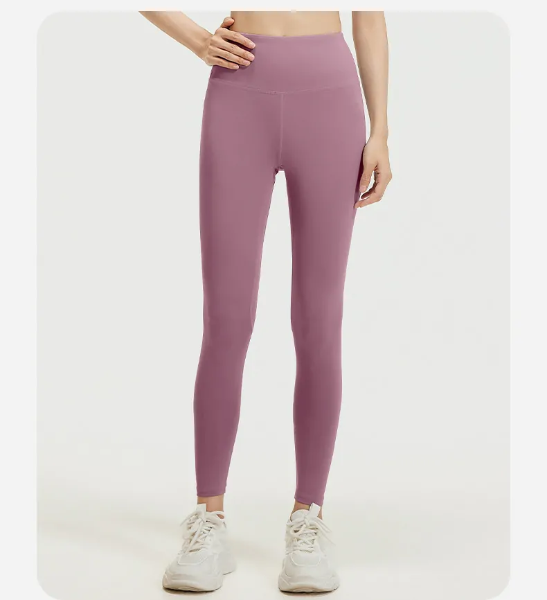 Women's High Waisted Workout Leggings - Tummy Control & Booty Lifting Fitness Yoga Pants - 图片 13