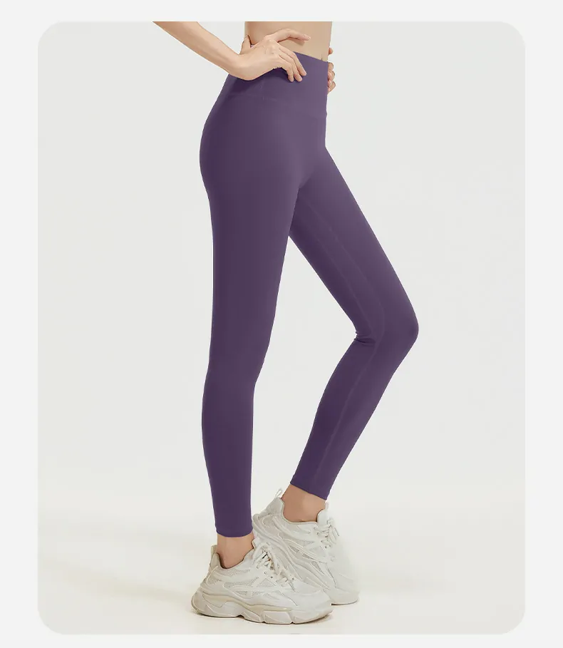 Women's High Waisted Workout Leggings - Tummy Control & Booty Lifting Fitness Yoga Pants - 图片 14
