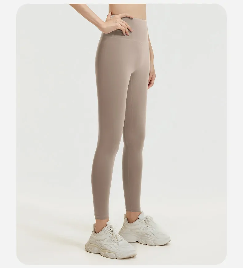 Women's High Waisted Workout Leggings - Tummy Control & Booty Lifting Fitness Yoga Pants - 图片 15