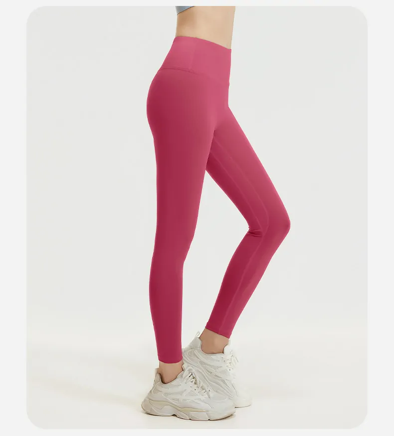 Women's High Waisted Workout Leggings - Tummy Control & Booty Lifting Fitness Yoga Pants - 图片 17