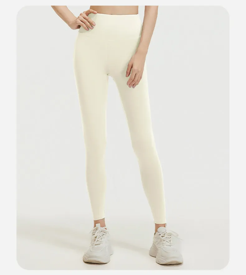 Women's High Waisted Workout Leggings - Tummy Control & Booty Lifting Fitness Yoga Pants - 图片 19