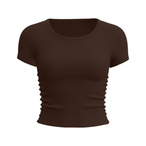 Breathable Striped Yoga Top – Slim-Fit Stretch Fabric for Versatile Workouts & Daily Wear