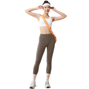 wholesale nude beige high-waist fitness leggings