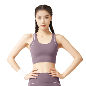 wholesale purple sports bra