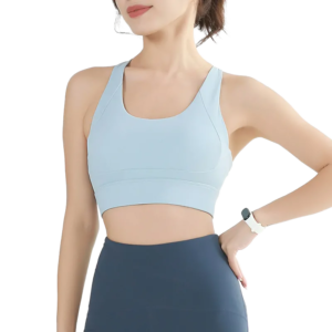 Adjustable Cross-Back Sports Bra - Maximum Support with Light Lift for High-Intensity Training