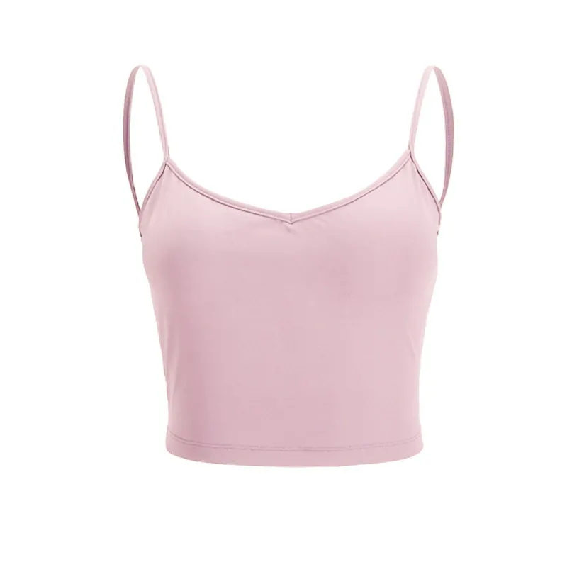 Crisscross Back Sports Bra: Enhanced Support with Sweat-Wicking Fabric for Yoga & Training - 图片 6