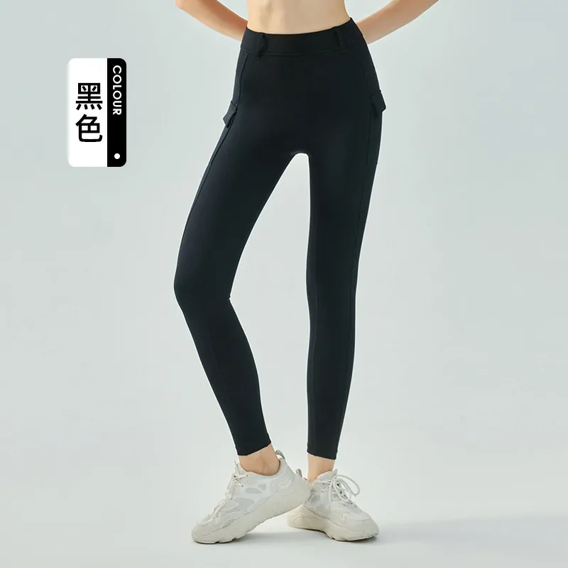 Moderate-Impact Compression Tight: Layered Waistband with Quick-Dry Pockets - 图片 3