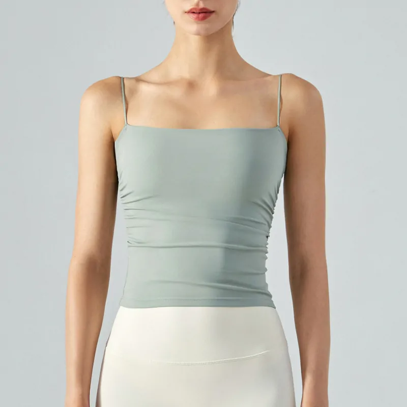 Racerback Fitness Top: Sweat-Wicking with Layering-Friendly Design - 图片 2