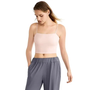 wholesale strappy camisole in light pink