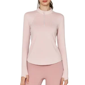 wholesale light grey sports bra with white trim