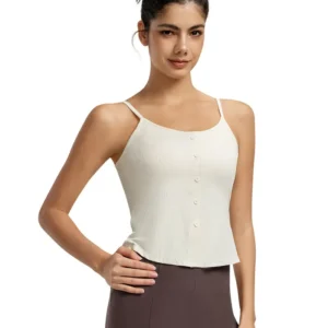 The Sleek Strappy Bra Top: Lightly Lined with a Crisscross Back for Pilates & Elevated Style