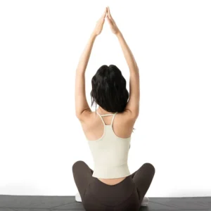 All-in-One Sports Cami: Built-In Bra with Slimming Racerback