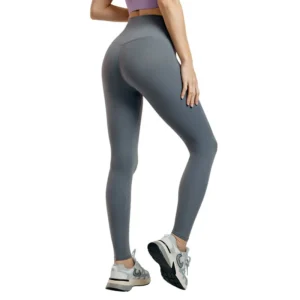 Seamless High-Waisted Leggings: Sculpted Fit with Discreet Back Pocket