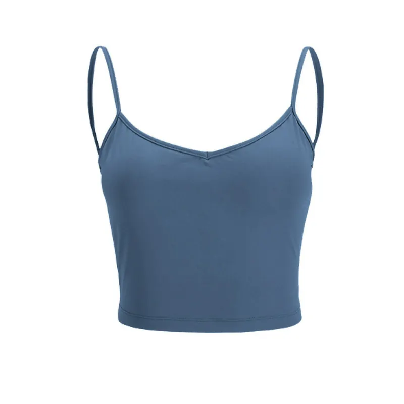 Crisscross Back Sports Bra: Enhanced Support with Sweat-Wicking Fabric for Yoga & Training - 图片 10