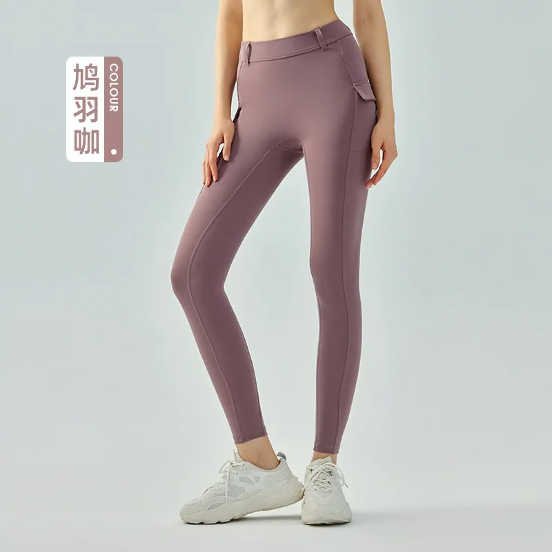 Moderate-Impact Compression Tight: Layered Waistband with Quick-Dry Pockets - 图片 2