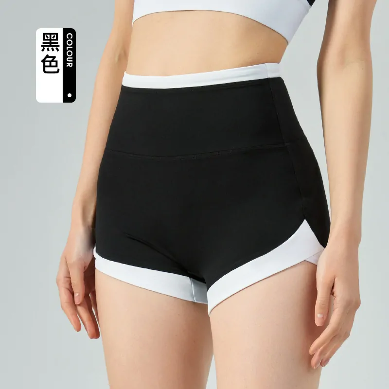 High-Waisted Sculpting Shorts: 3" Inseam with a Cheeky Confidence Boost & 4-Way Stretch for Yoga & Running - 图片 5