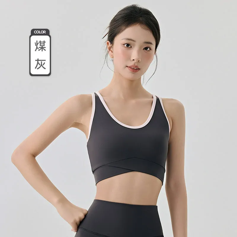 The Luxe Support Tank: Sweat-Wicking & Bounce-Control for High-Impact Workouts - 图片 2