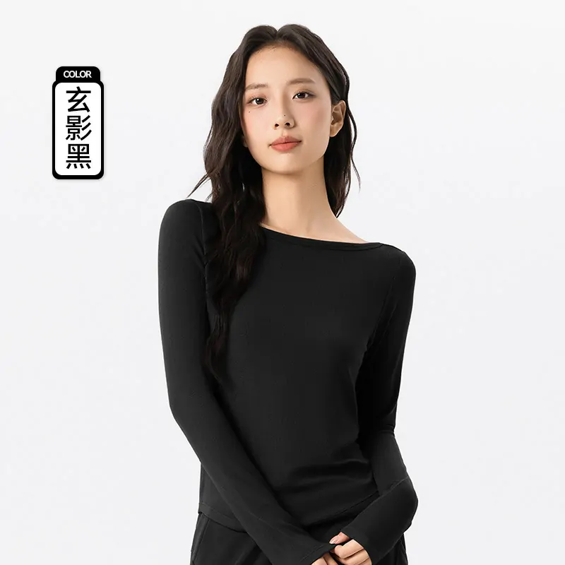 Modal Performance Tee: Cloud-Like & Breathable with a Sculpting Fit for Pilates & Lounge - 图片 5