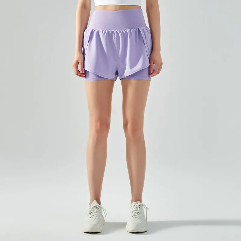 2-in-1 Workout Shorts: Built-in Layer with AirFlow Fabric for Total Confidence - 图片 5