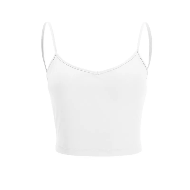 Crisscross Back Sports Bra: Enhanced Support with Sweat-Wicking Fabric for Yoga & Training - 图片 9
