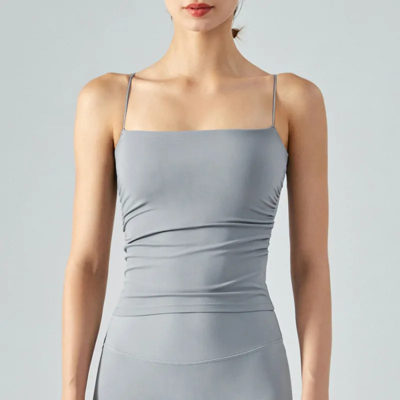 Racerback Fitness Top: Sweat-Wicking with Layering-Friendly Design - 图片 4