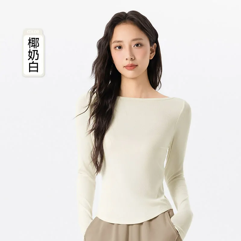 Modal Performance Tee: Cloud-Like & Breathable with a Sculpting Fit for Pilates & Lounge - 图片 3