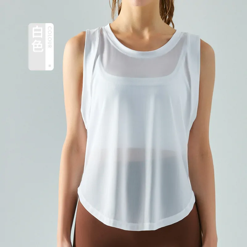 Mesh-Paneled Cover-Up: Breezy & Lightweight for Warm Weather Workouts - 图片 2